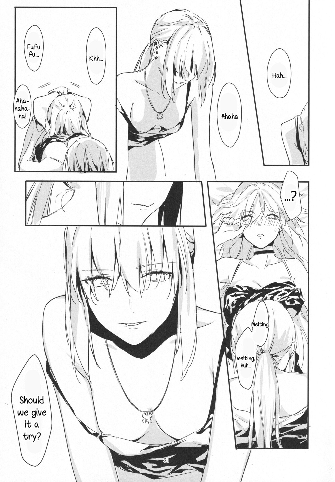 Artoria Alter x Jeanne Alter Sairokushuu page 31