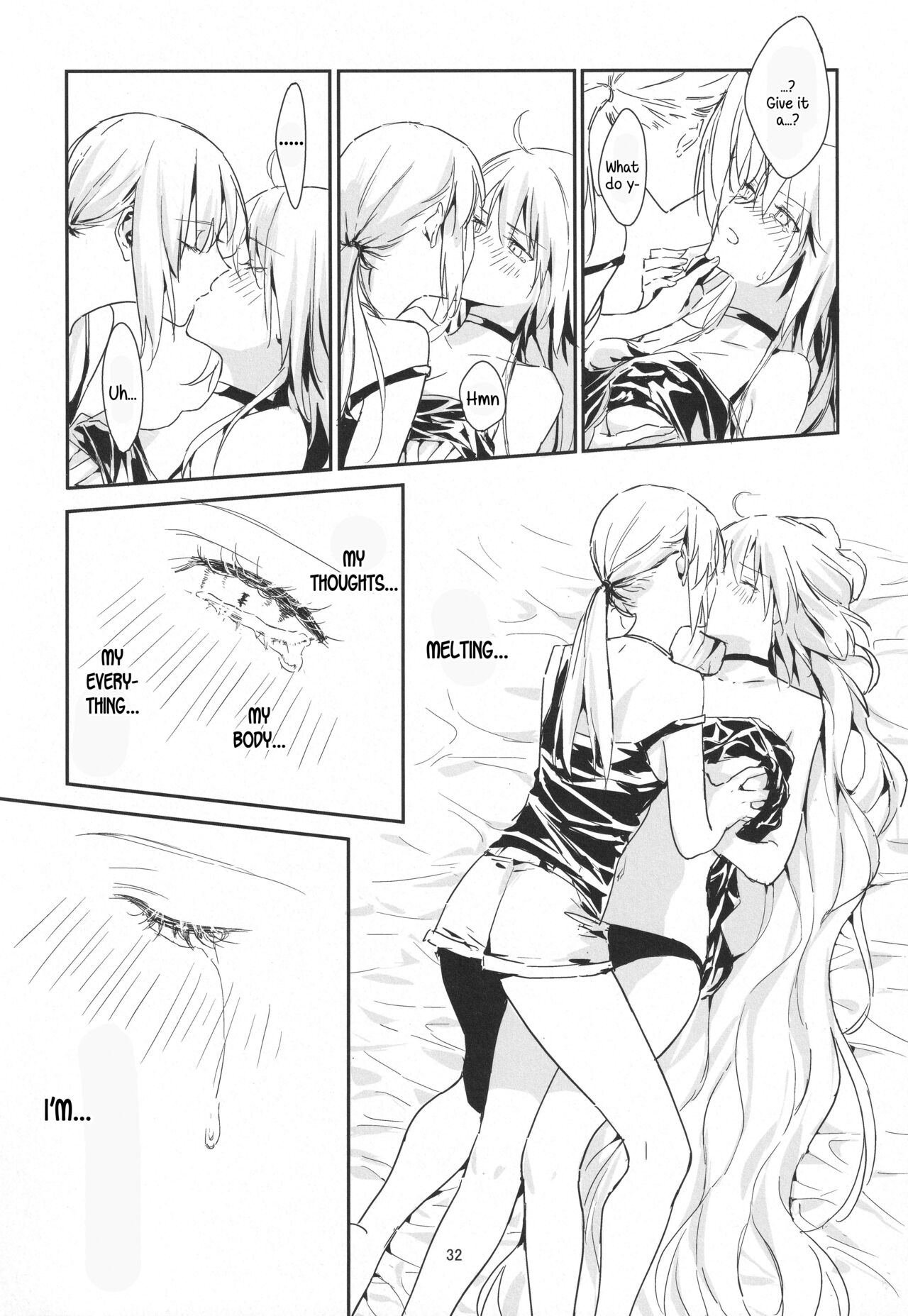 Artoria Alter x Jeanne Alter Sairokushuu page 32