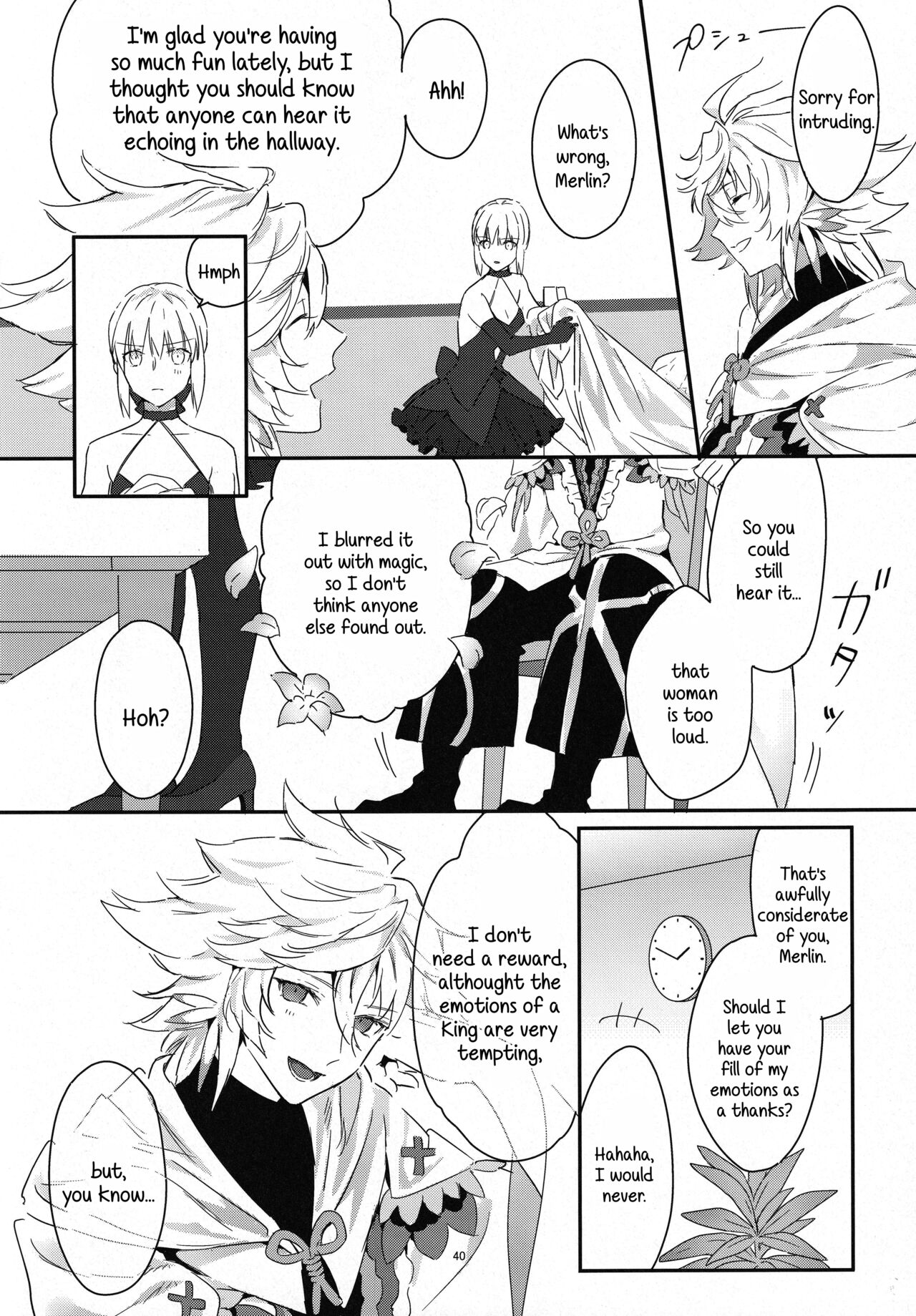 Artoria Alter x Jeanne Alter Sairokushuu page 40