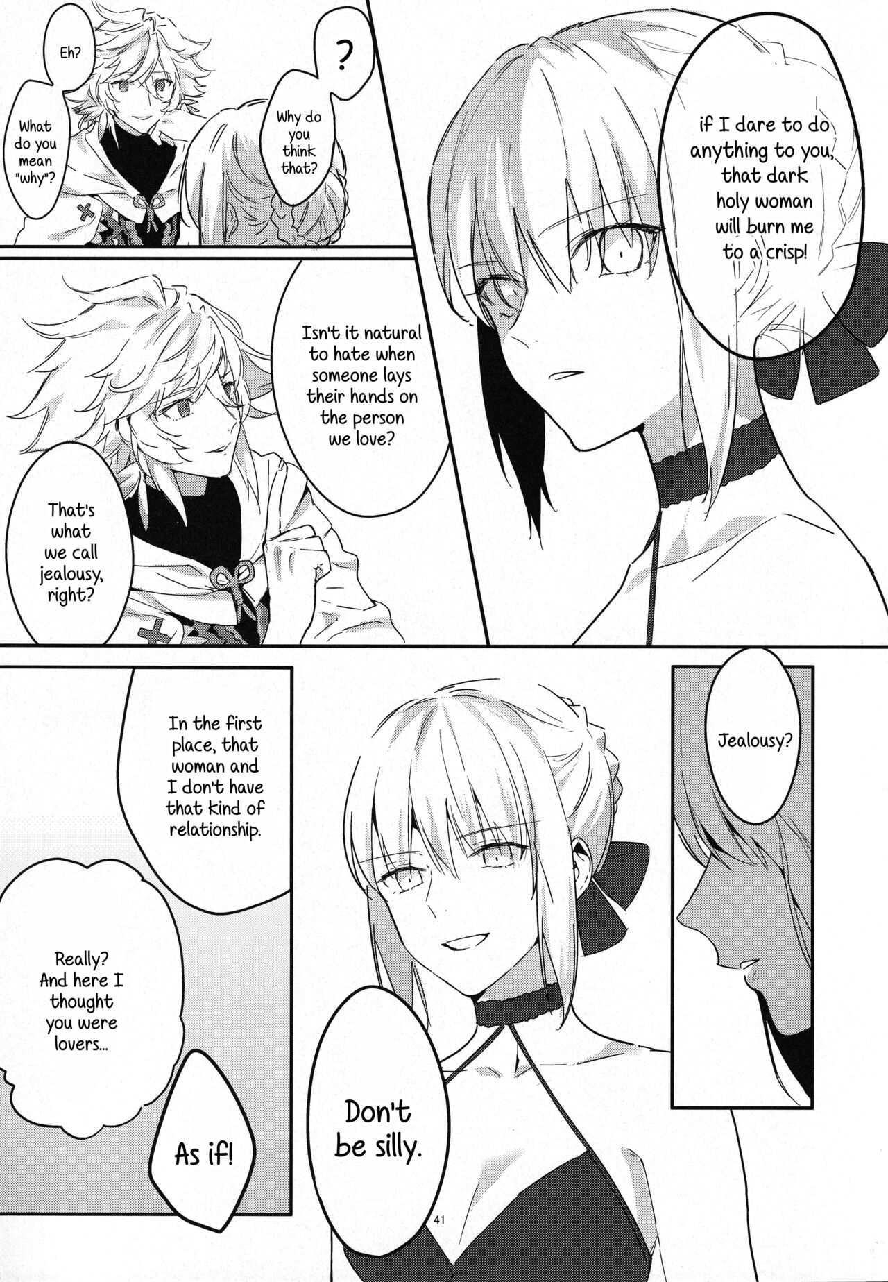 Artoria Alter x Jeanne Alter Sairokushuu page 41