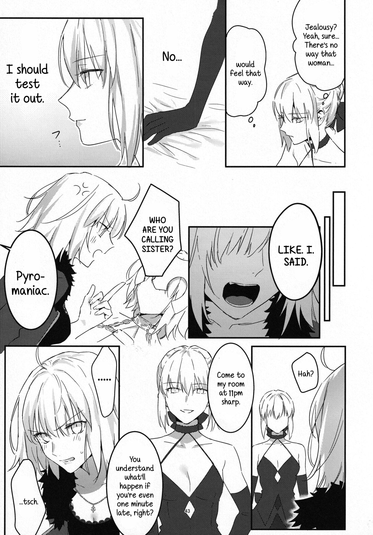 Artoria Alter x Jeanne Alter Sairokushuu page 43