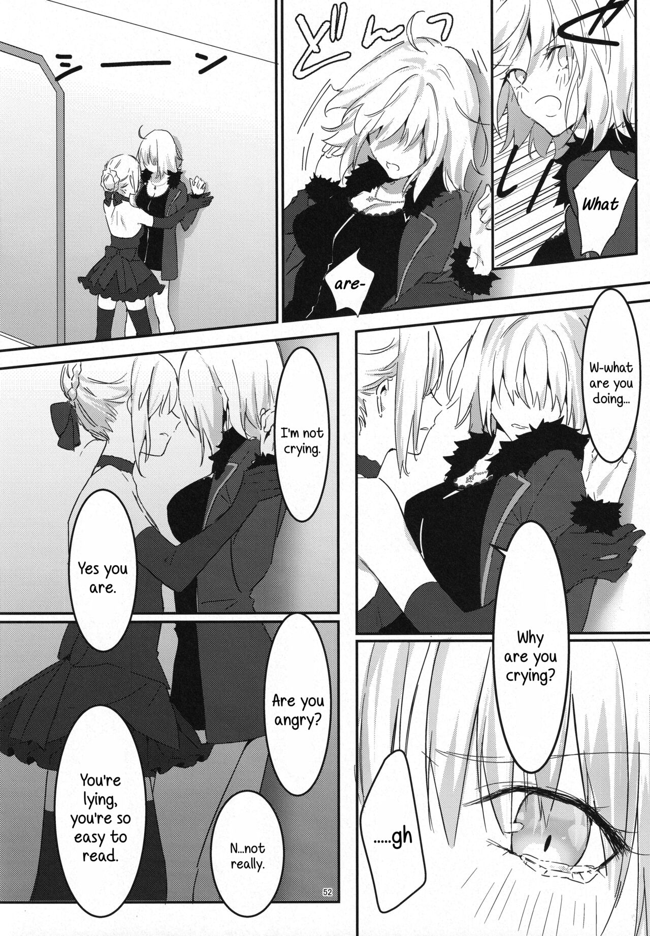 Artoria Alter x Jeanne Alter Sairokushuu page 52
