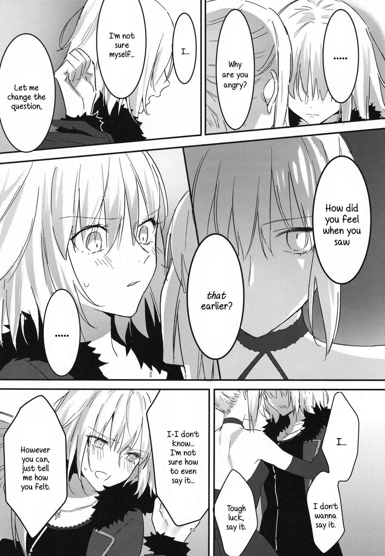 Artoria Alter x Jeanne Alter Sairokushuu page 53