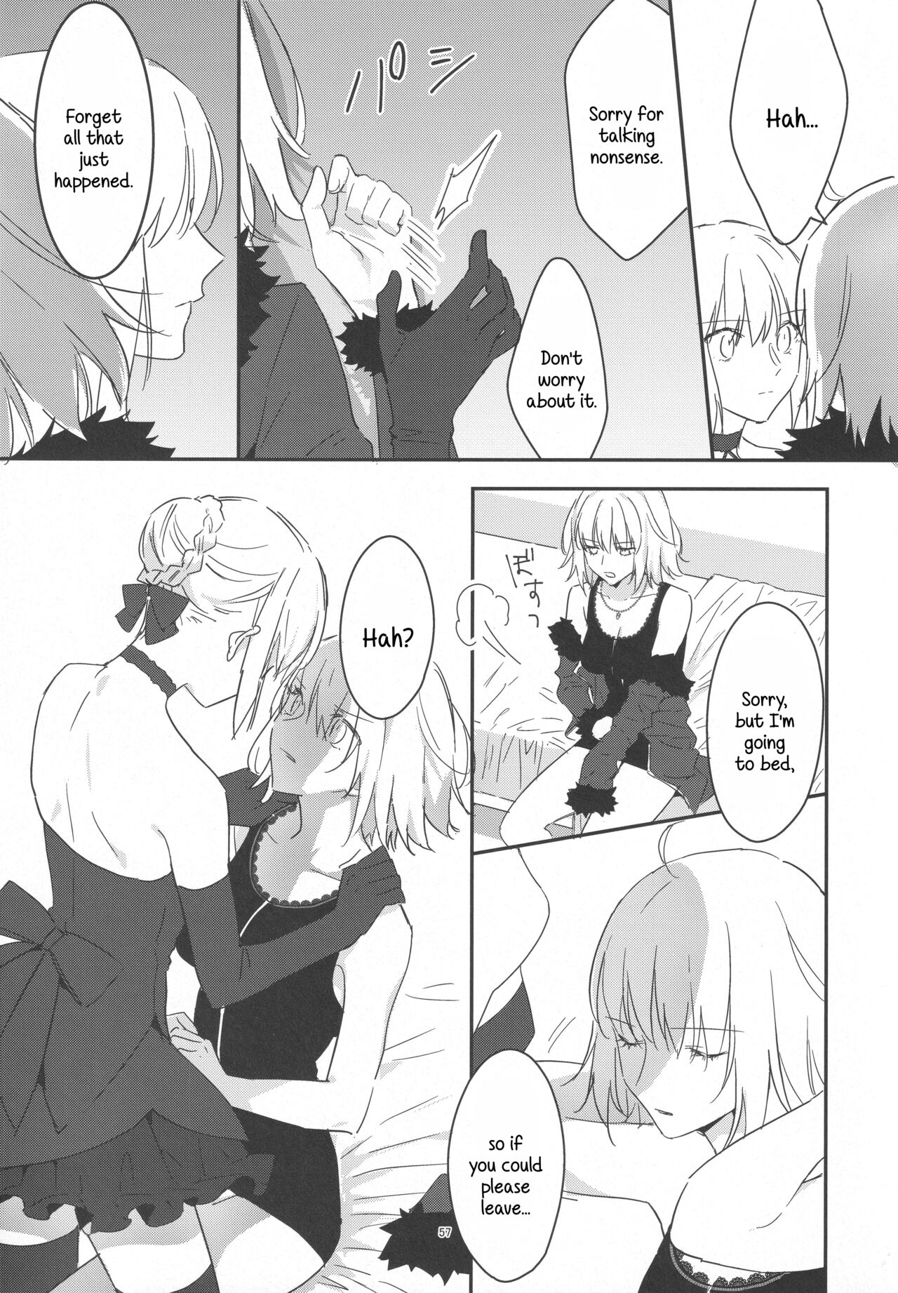 Artoria Alter x Jeanne Alter Sairokushuu page 57