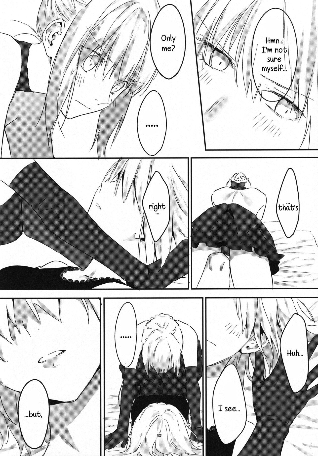 Artoria Alter x Jeanne Alter Sairokushuu page 60