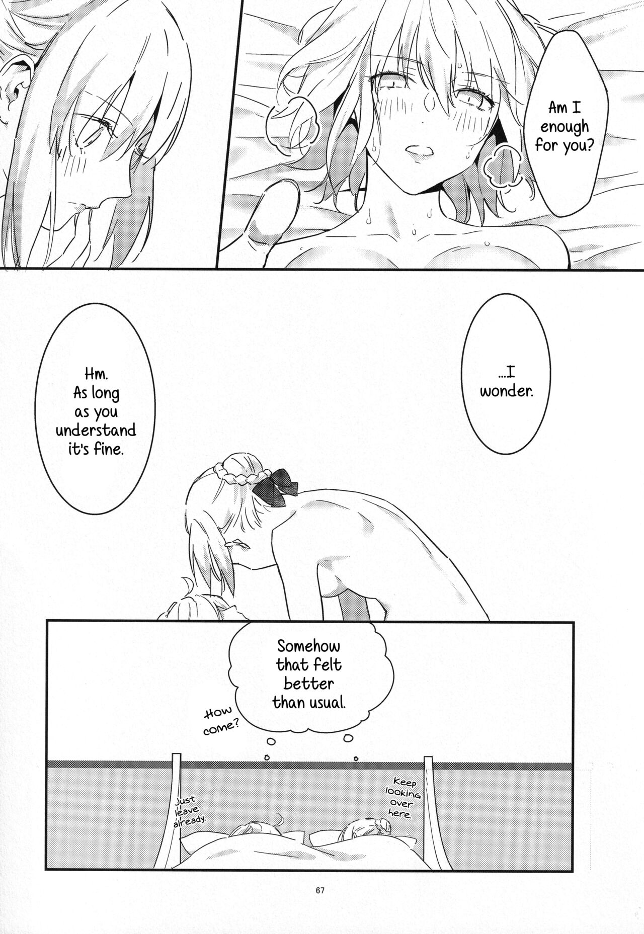 Artoria Alter x Jeanne Alter Sairokushuu page 67