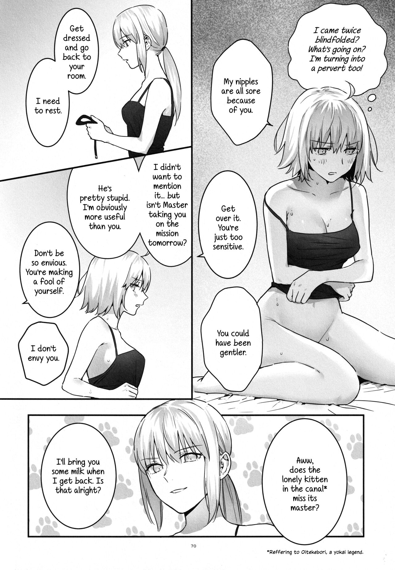 Artoria Alter x Jeanne Alter Sairokushuu page 70