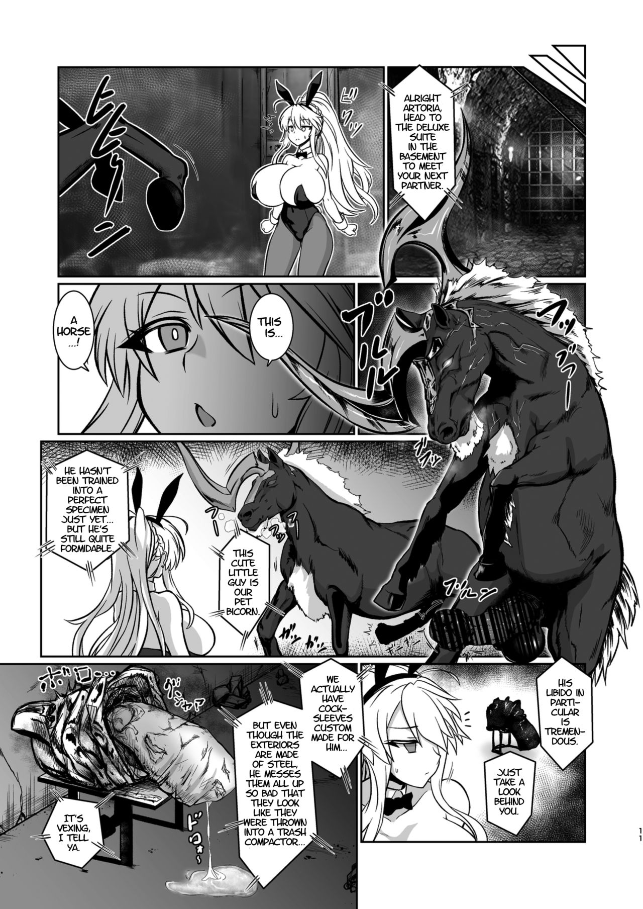 Artoria the Cock-Wringing Service Bunny page 10