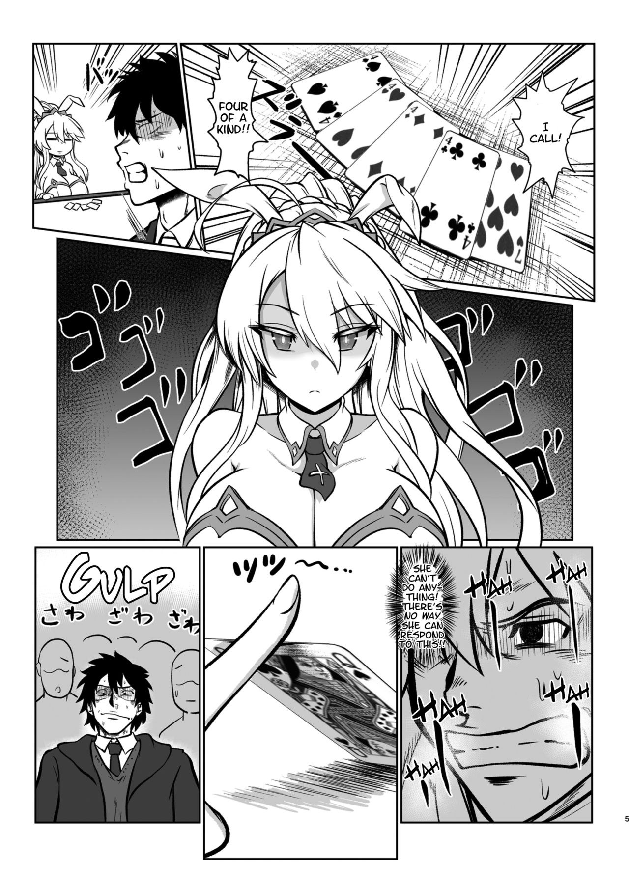Artoria the Cock-Wringing Service Bunny page 4