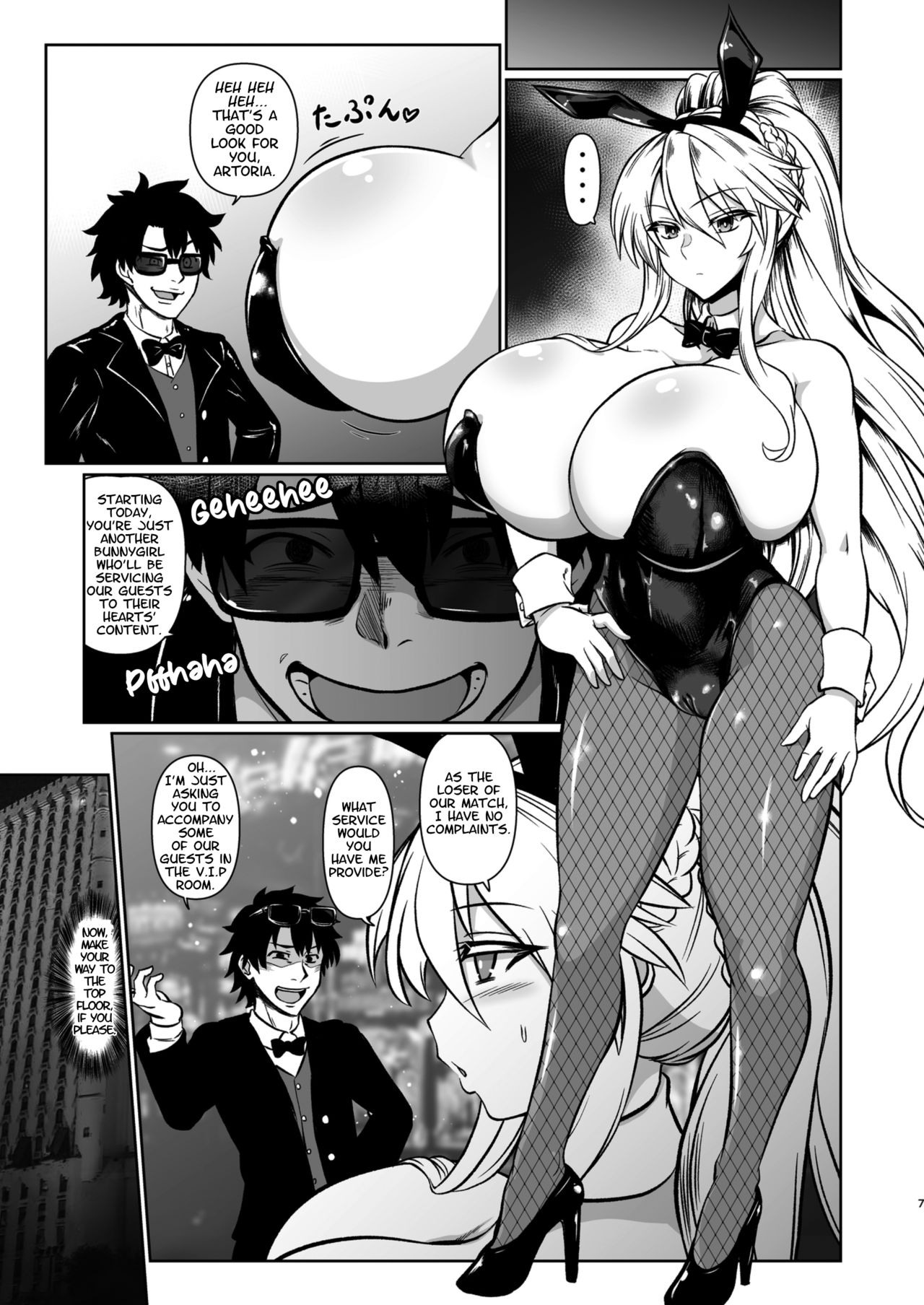 Artoria the Cock-Wringing Service Bunny page 6