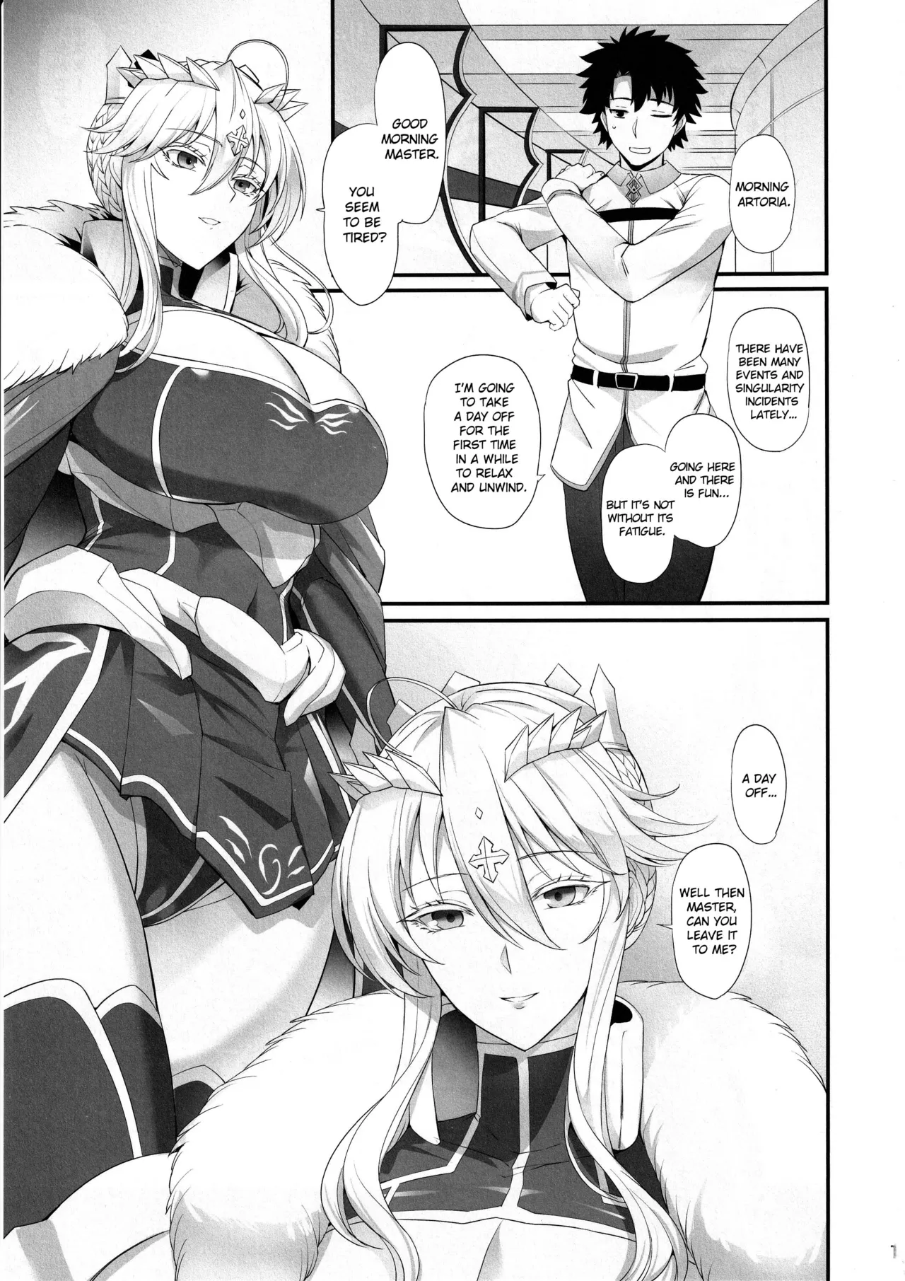 Artoria to Kimochi Yoku Naru Hi page 2