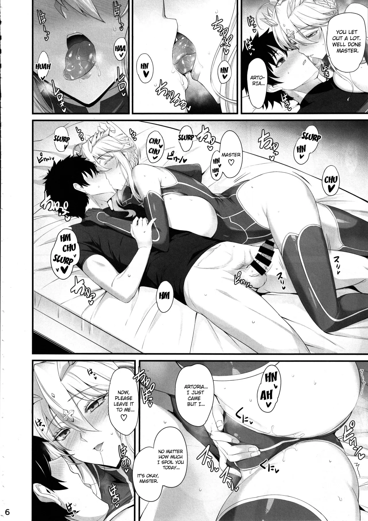 Artoria to Kimochi Yoku Naru Hi page 7
