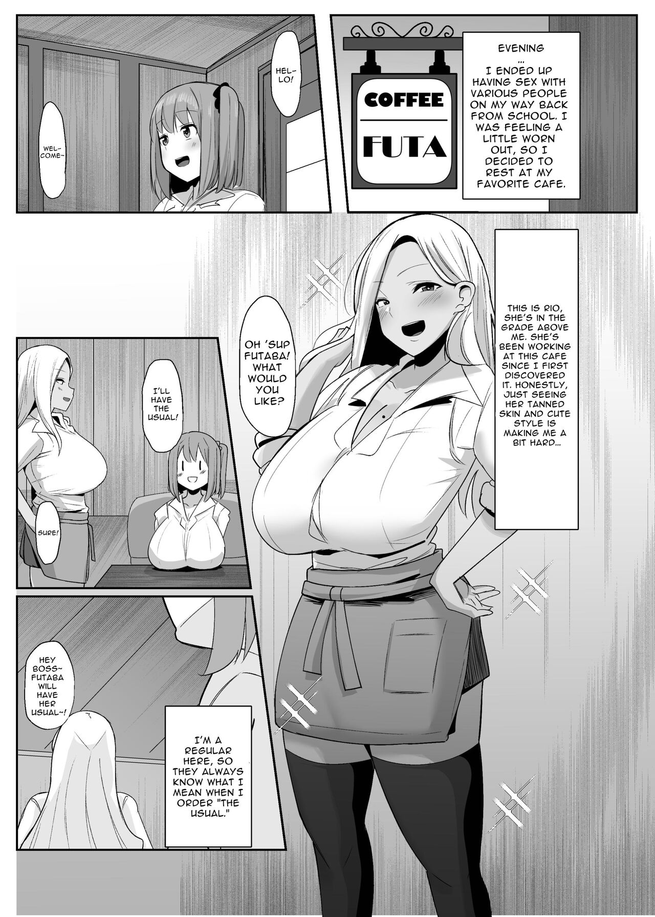 Aruhi Totsuzen Futanari wa Bokki shitara shasei suru no ga Atarimae no Sekai ni nattara page 17