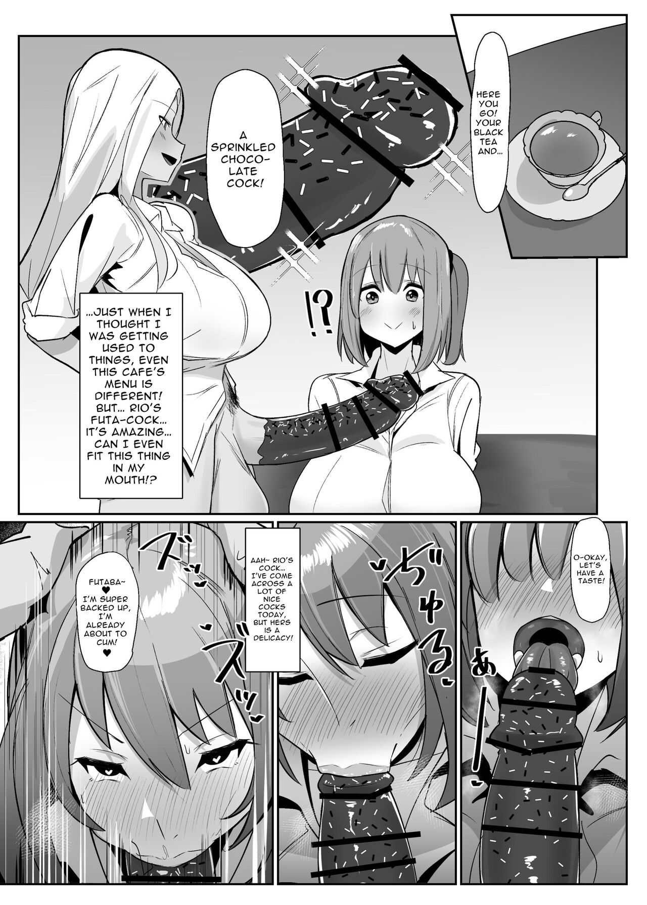 Aruhi Totsuzen Futanari wa Bokki shitara shasei suru no ga Atarimae no Sekai ni nattara page 18
