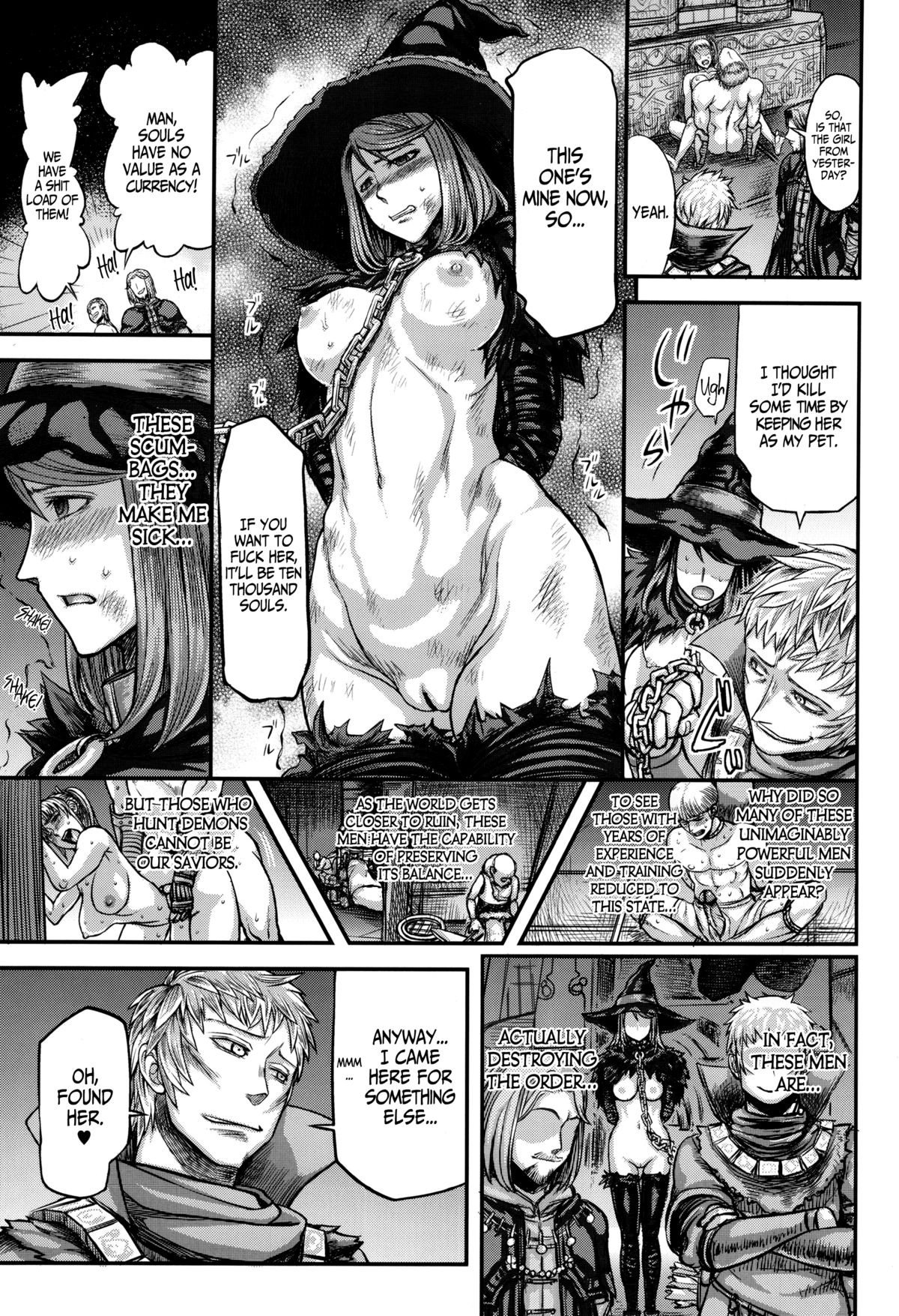 ARUMAJIBON! Kuro Keikou Sinner's souls -Chain of the wedge- (Demon's Souls) [English] =LWB= page 12