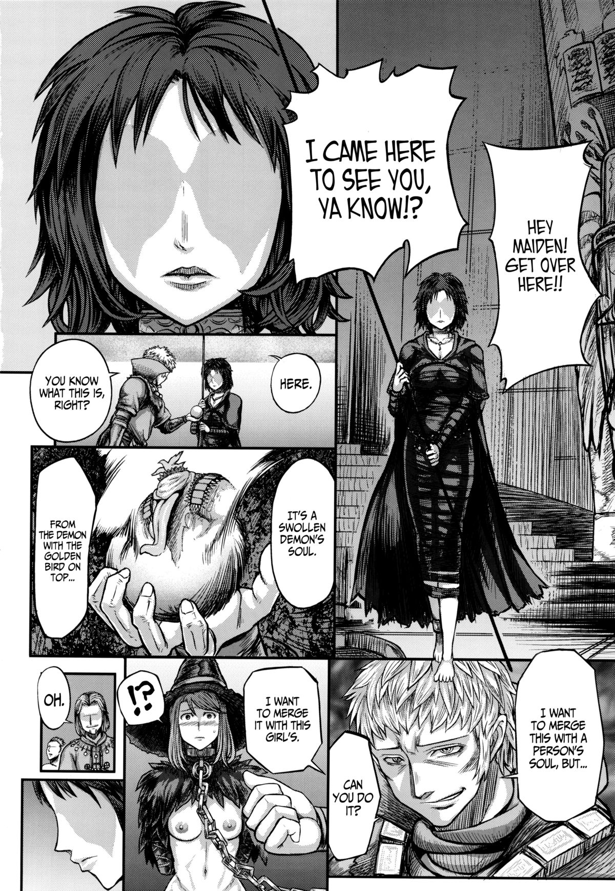 ARUMAJIBON! Kuro Keikou Sinner's souls -Chain of the wedge- (Demon's Souls) [English] =LWB= page 13