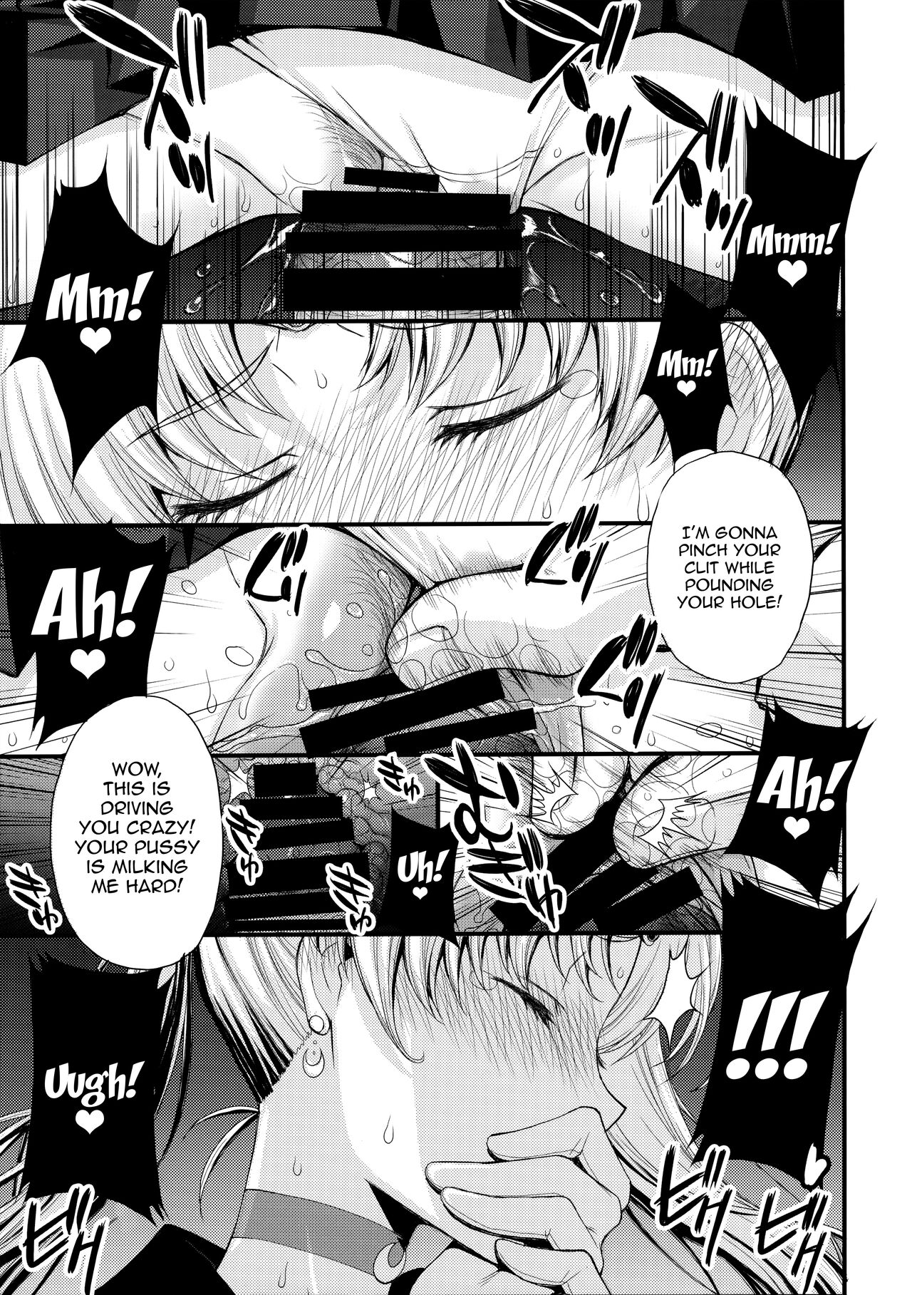 As Innocent as a Bunny! The Pretty Guardian Loses to the Dick! page 16