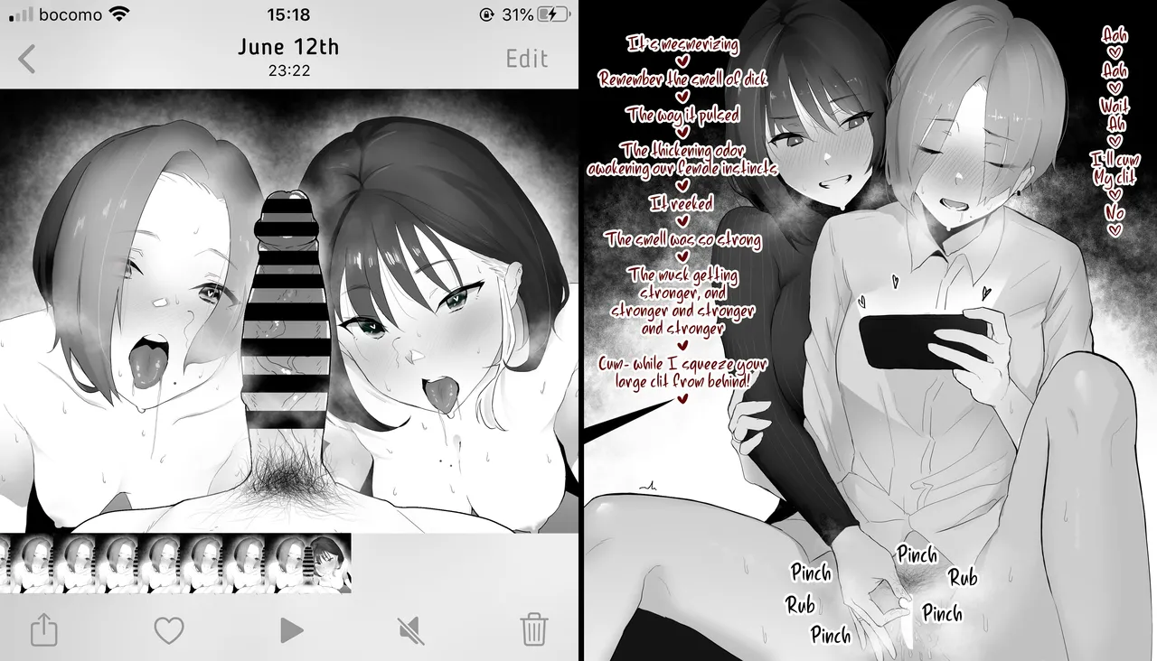 As Lesbians Whose Sex Life is in a Slump and are in Need of New Stimulation, is it Okay for the Scent of Cock to Awaken our Female Instincts? page 16