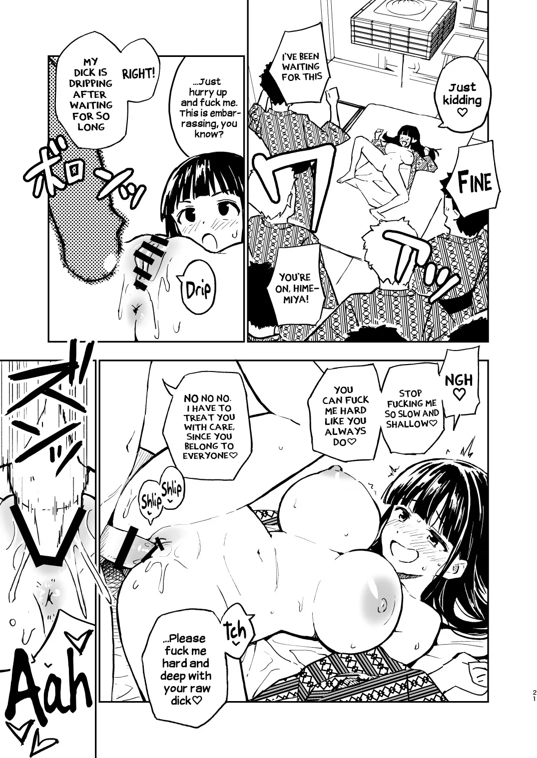 As Long As I Don't Get Pregnant for 1 Month, I'll Turn Back Into a Man page 21
