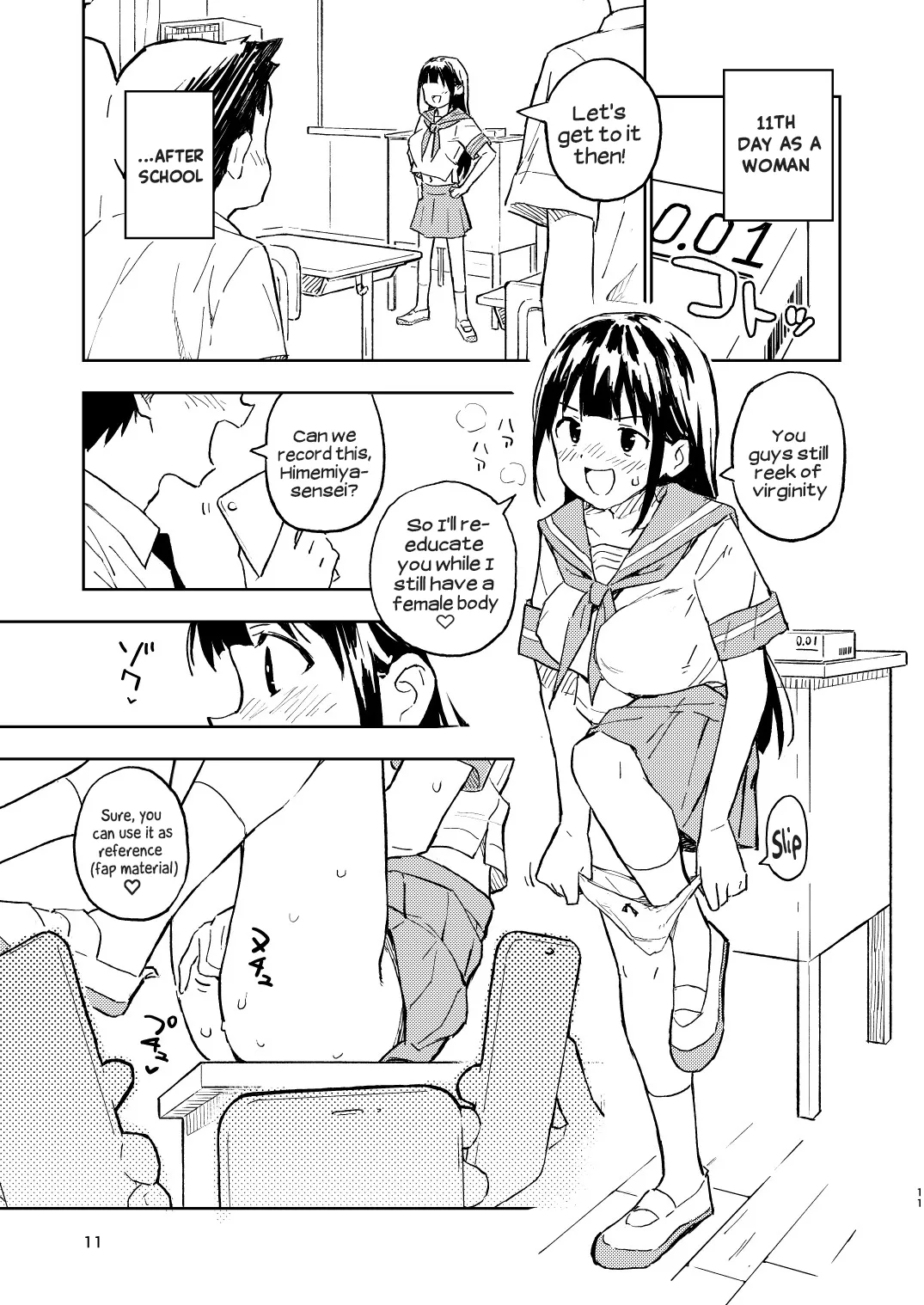 As Long As I Don't Get Pregnant for 1 Month, I'll Turn Back Into a Man page 10