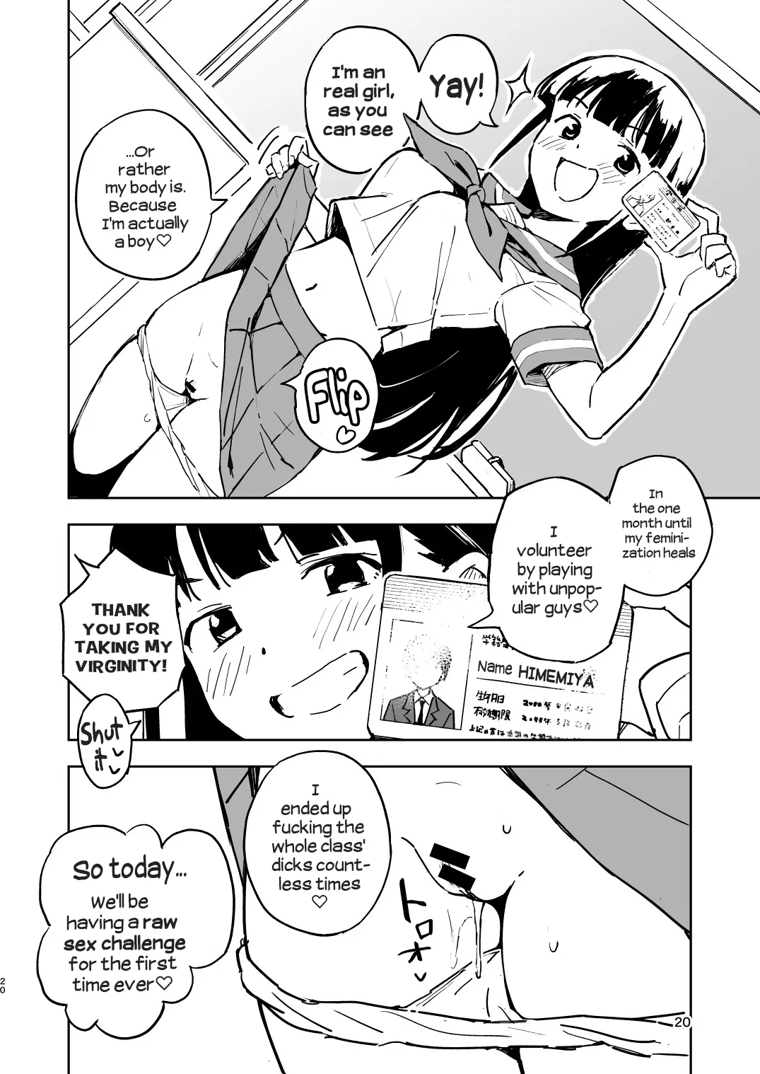 As Long As I Don't Get Pregnant for 1 Month, I'll Turn Back Into a Man page 19