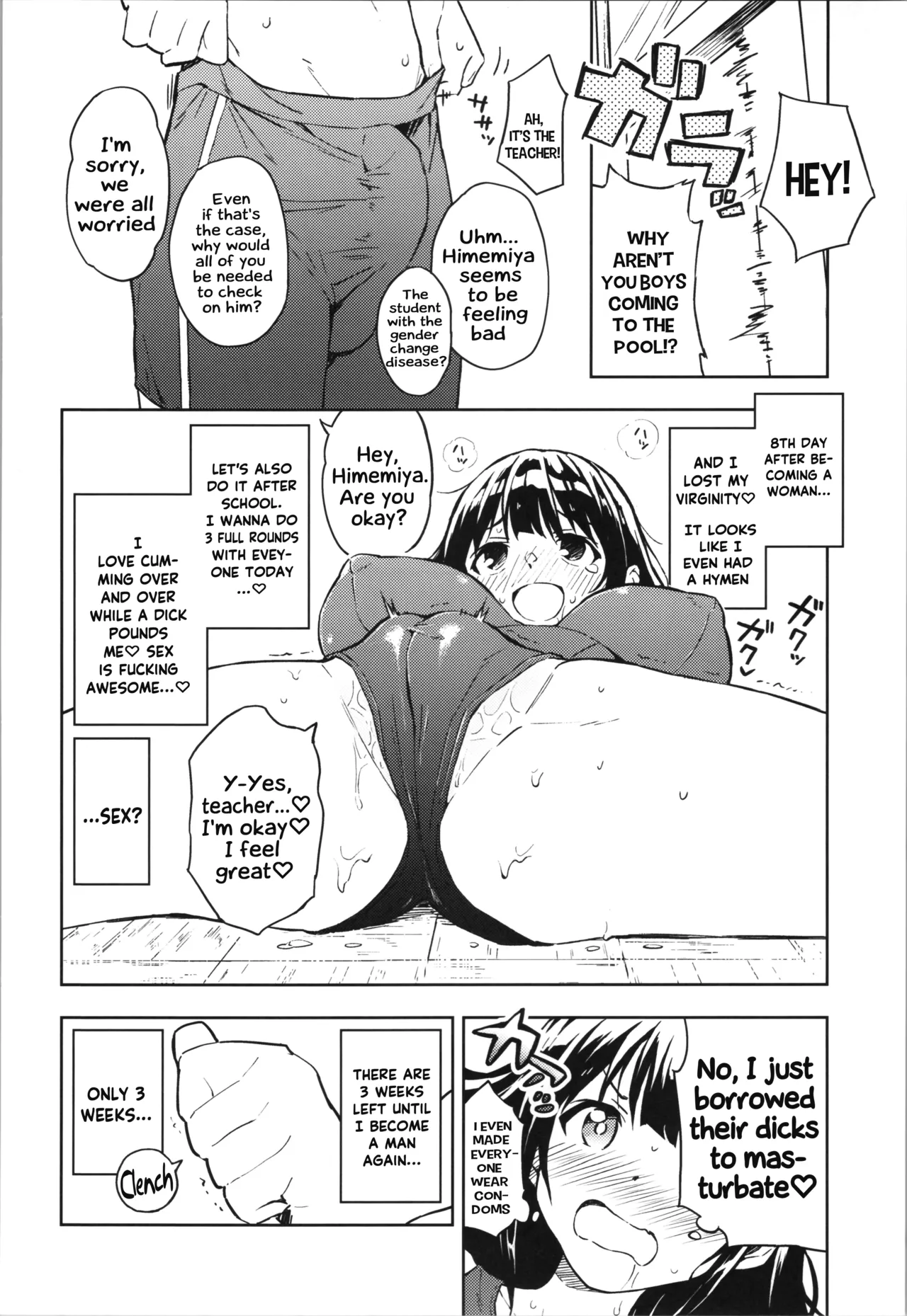As Long As I Don't Get Pregnant for 1 Month, I'll Turn Back Into a Man page 21