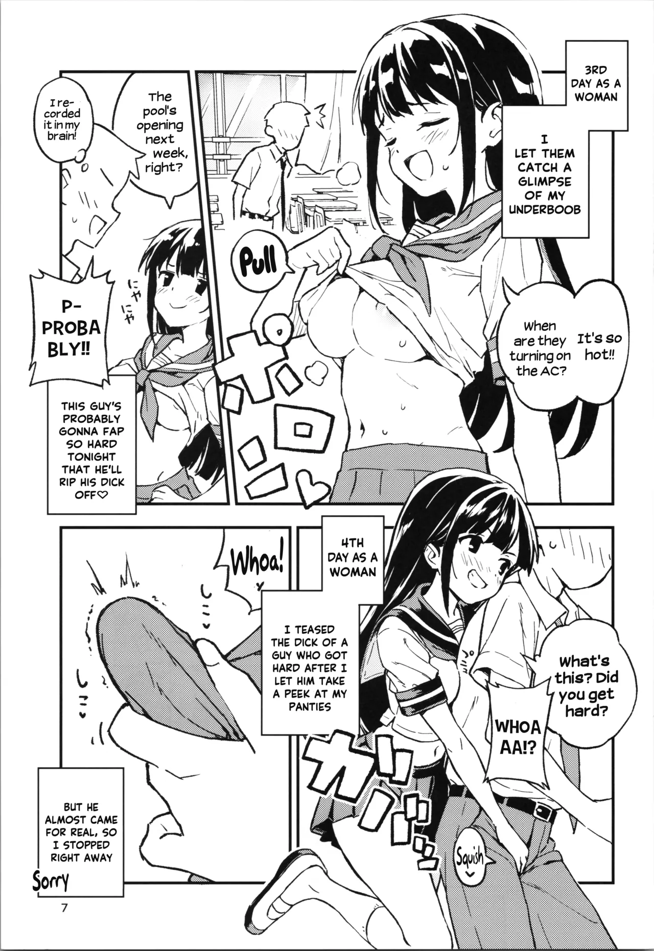 As Long As I Don't Get Pregnant for 1 Month, I'll Turn Back Into a Man page 6