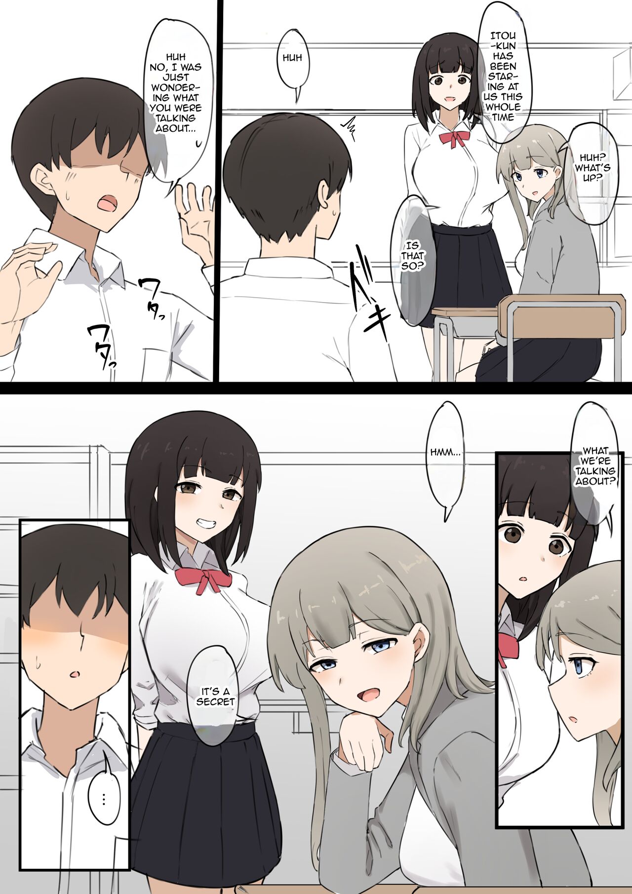 As my female classmates says page 3