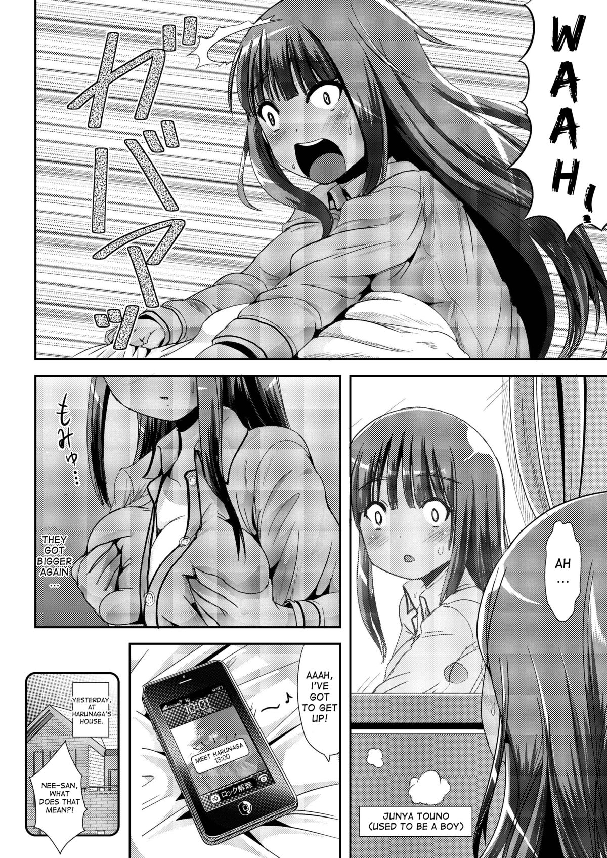Asa Onna na Ore to Futanarikko Ojousama 3 LIVE A LIVE page 4
