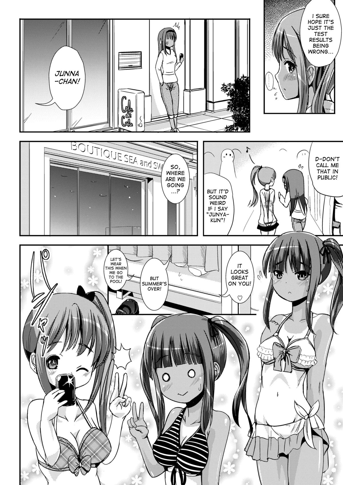 Asa Onna na Ore to Futanarikko Ojousama 3 LIVE A LIVE page 6