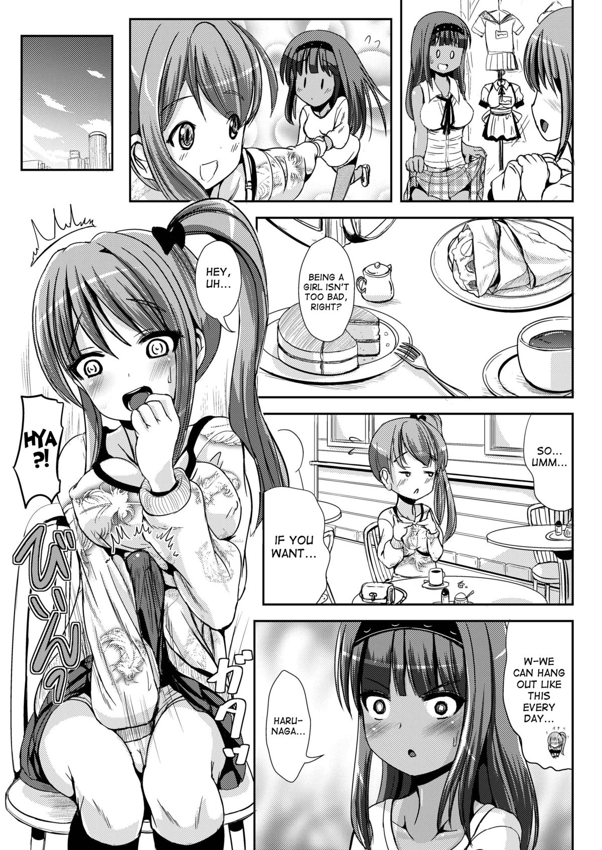 Asa Onna na Ore to Futanarikko Ojousama 3 LIVE A LIVE page 7