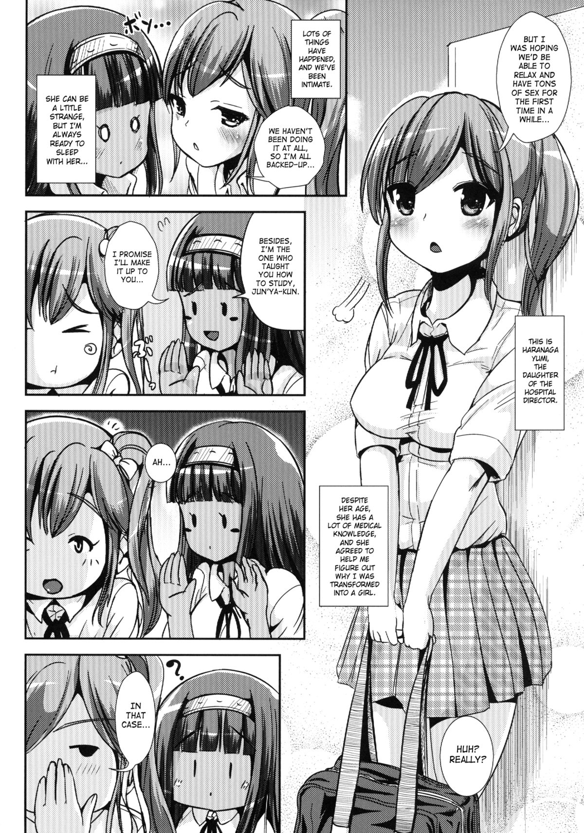 Asa Onna na Ore to Futanarikko Ojousama 4 Tomodachi mo Taisetsu ni? page 3