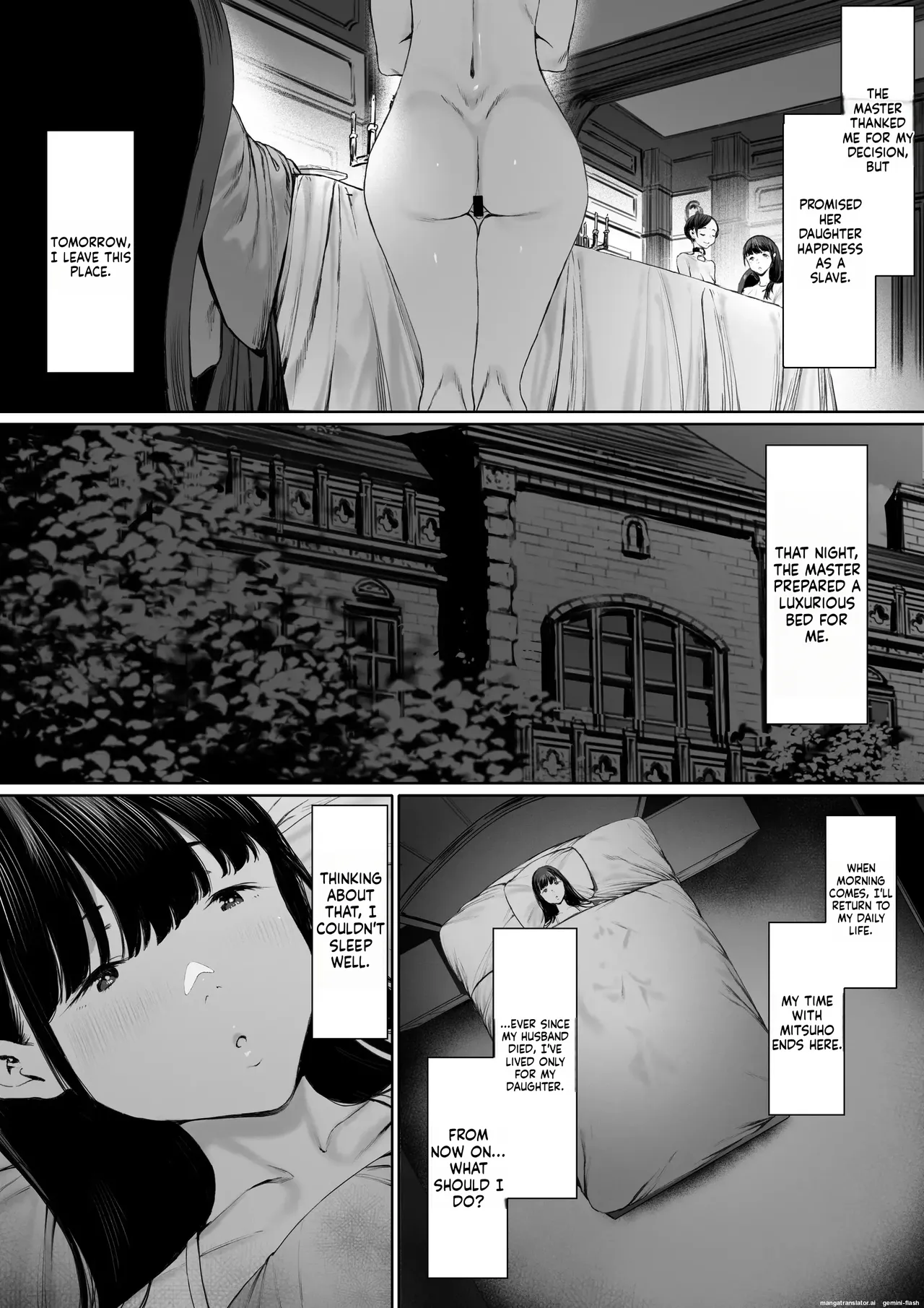 Aspiring Slave Inoue Mother and Daughter page 47