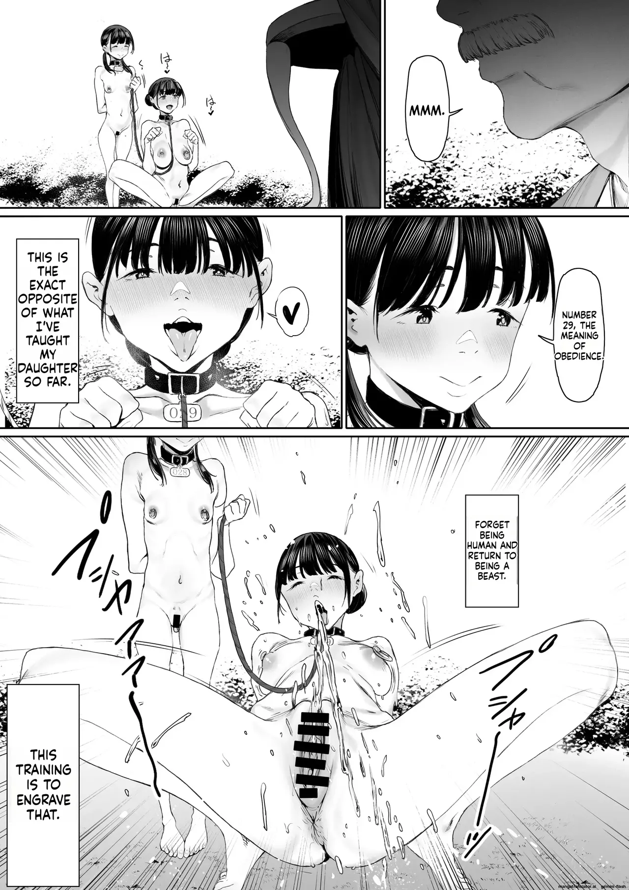 Aspiring Slave Inoue Mother and Daughter page 77