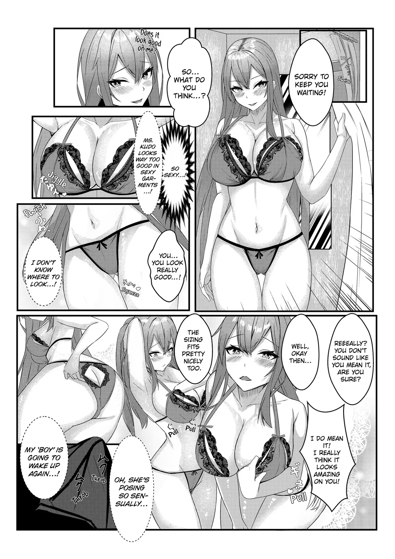 Assigned To Produce a Women's Underwear Brand. page 35