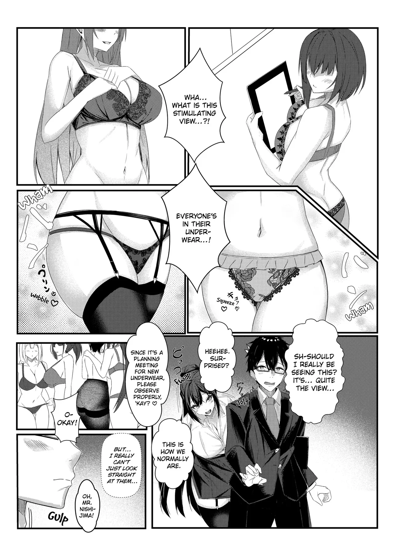 Assigned To Produce a Women's Underwear Brand. page 8