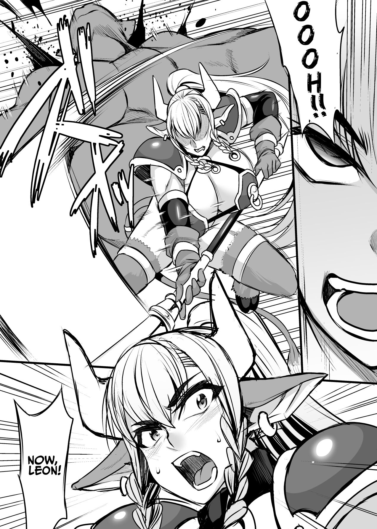 Aste The Milk Warrior in Heat page 3