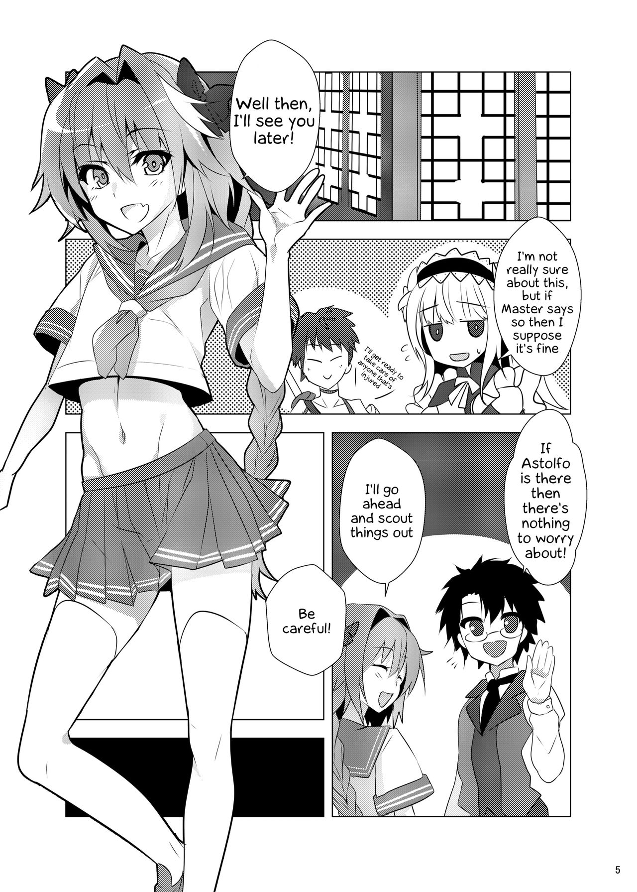 Astolfo-kyun Mitetara Seibetsu Nante Doudemo Yokunarimashita page 4