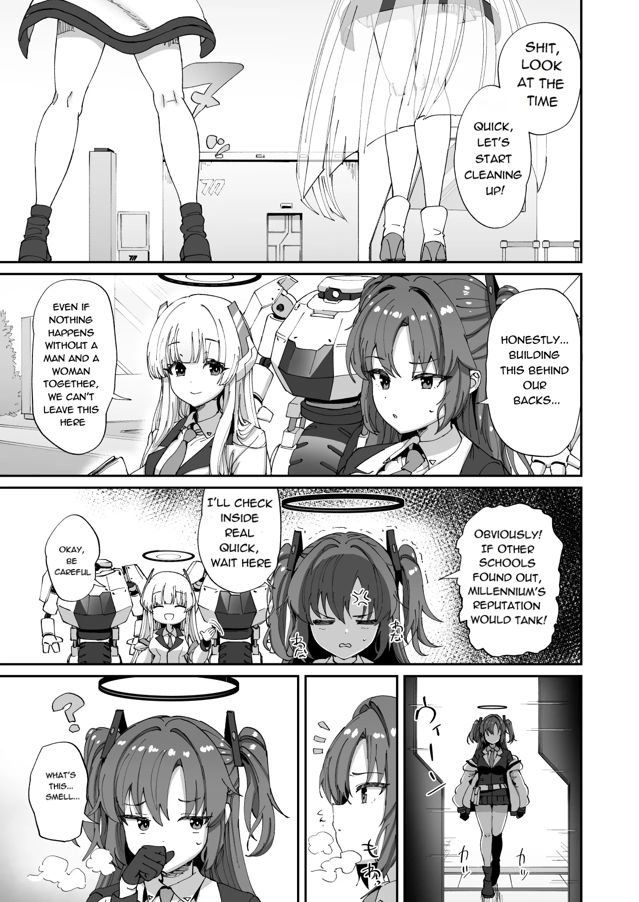 Asuna to Toki to Sex Shinai to Derarenai Heya page 30