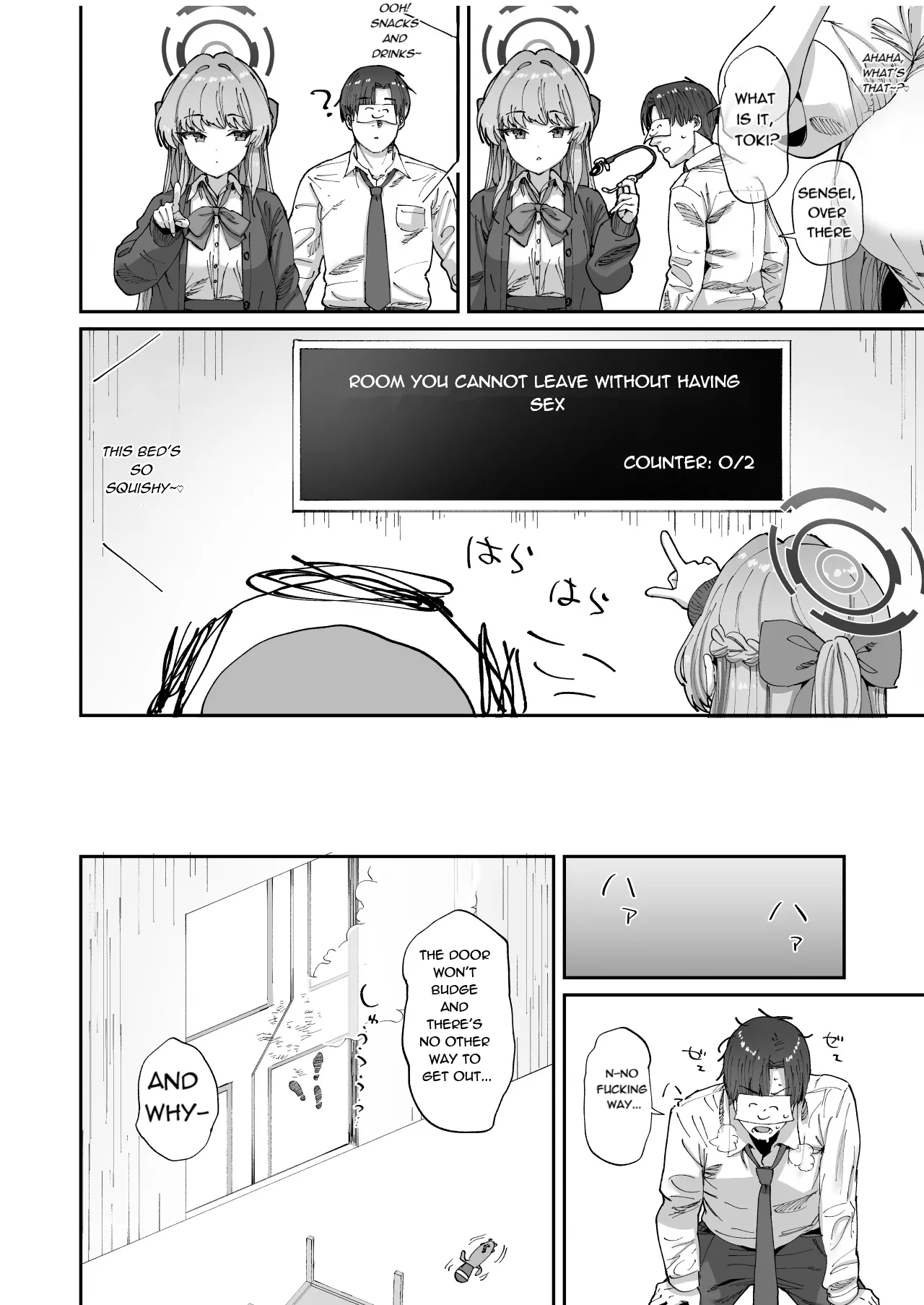 Asuna to Toki to Sex Shinai to Derarenai Heya page 5