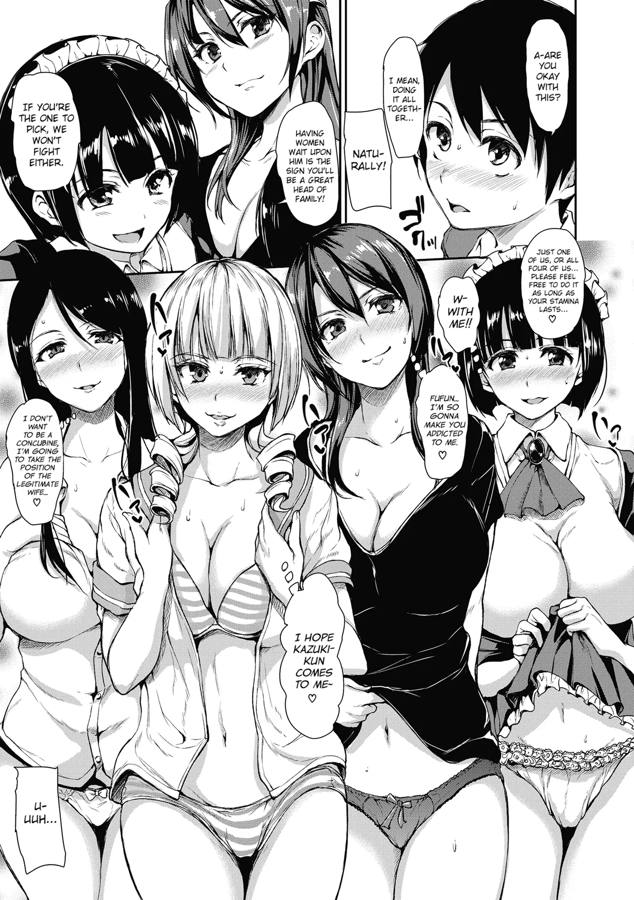 At Home Harem Fudeoro Sisters page 90