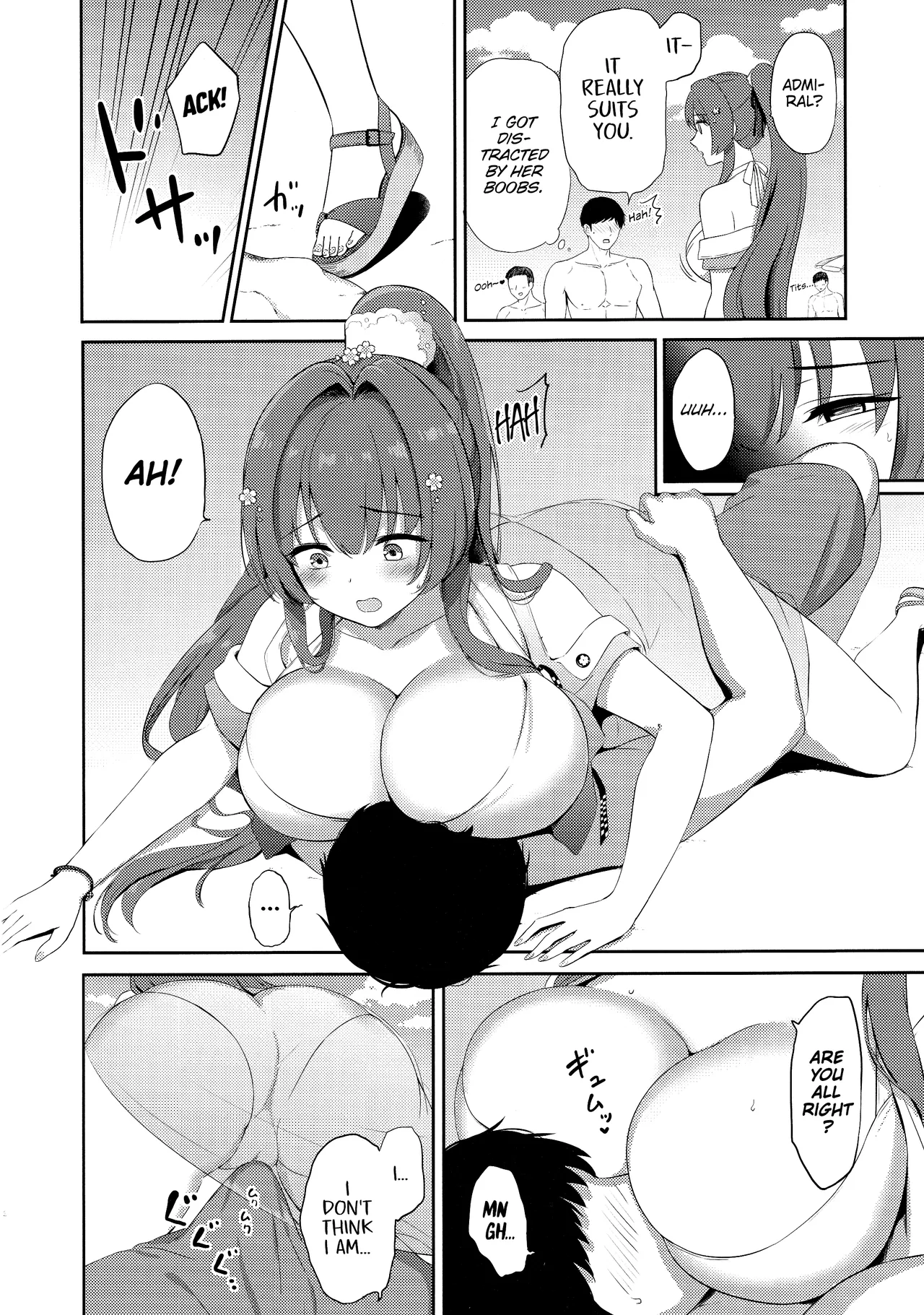 At the Beach with Yamato page 4