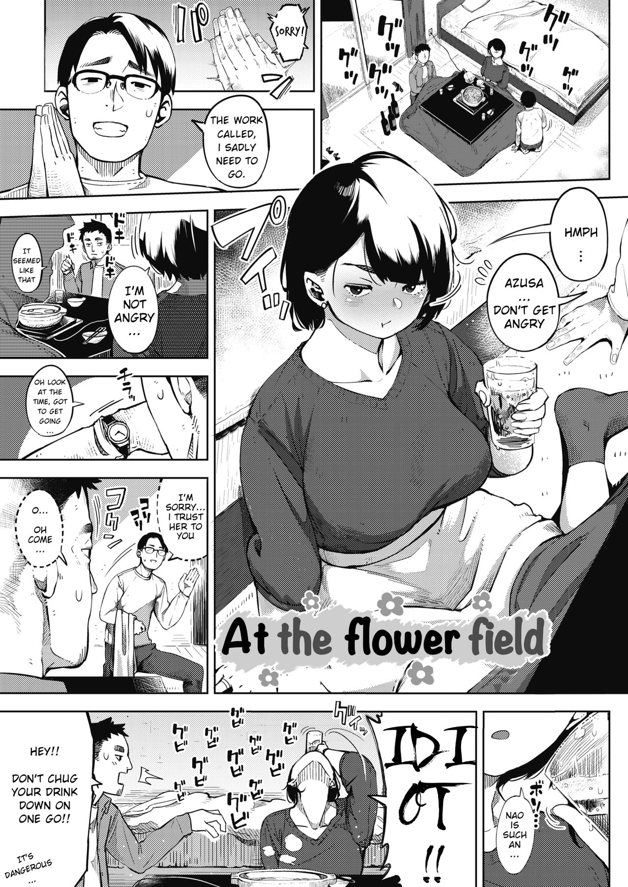 At the Flower Field page 1