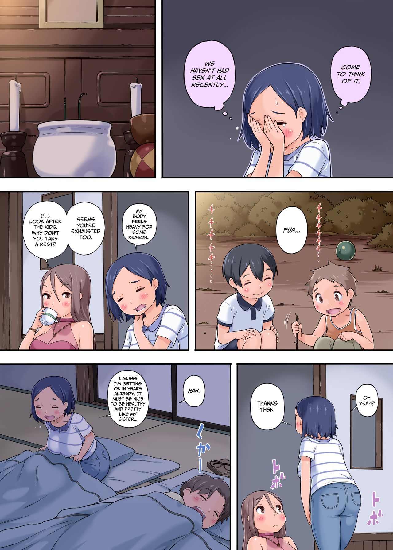 Aunt Cucking - About My Nephew's Dick Being Too Big page 7