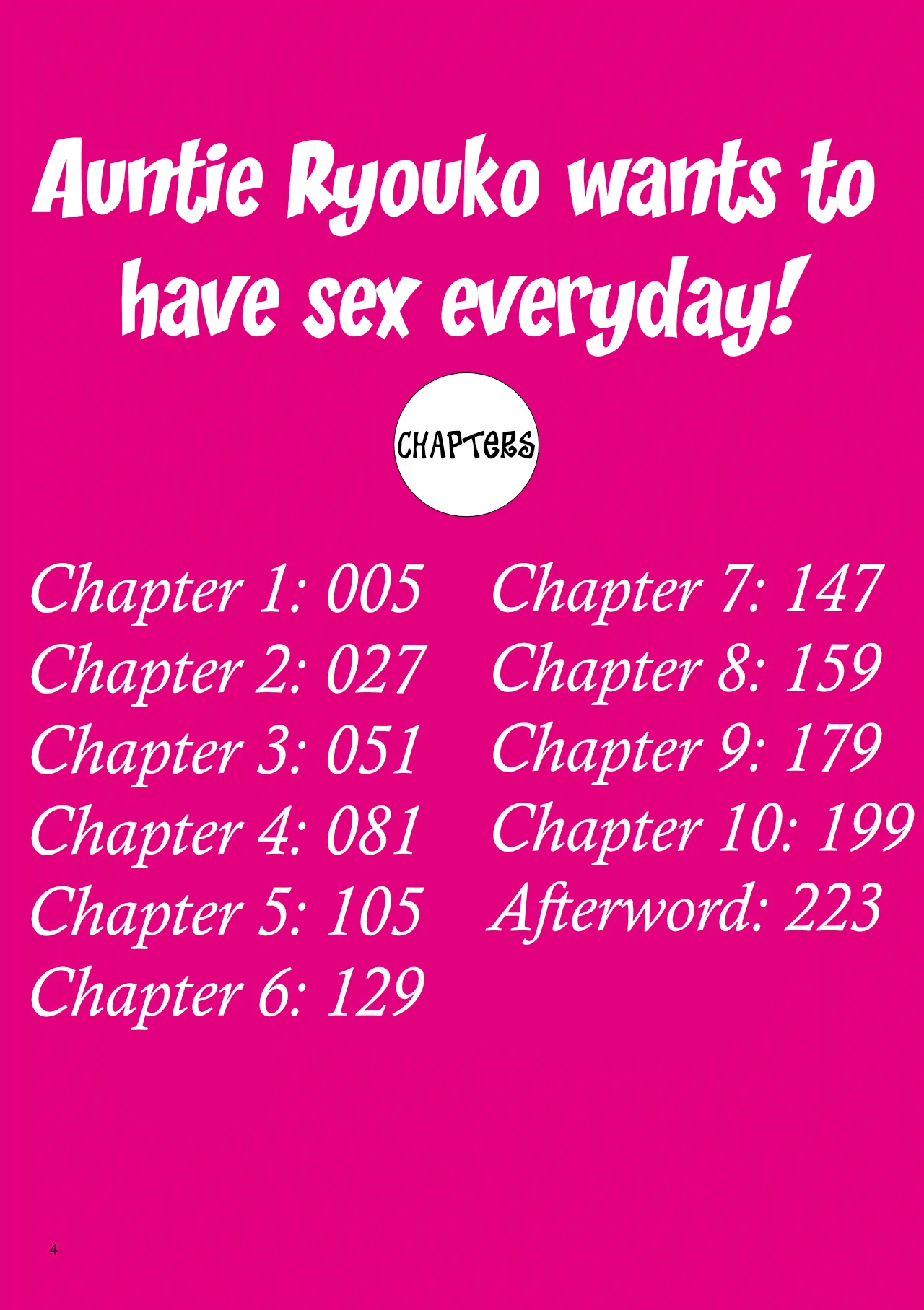 Auntie Ryouko Wants to Have Sex Everyday page 4