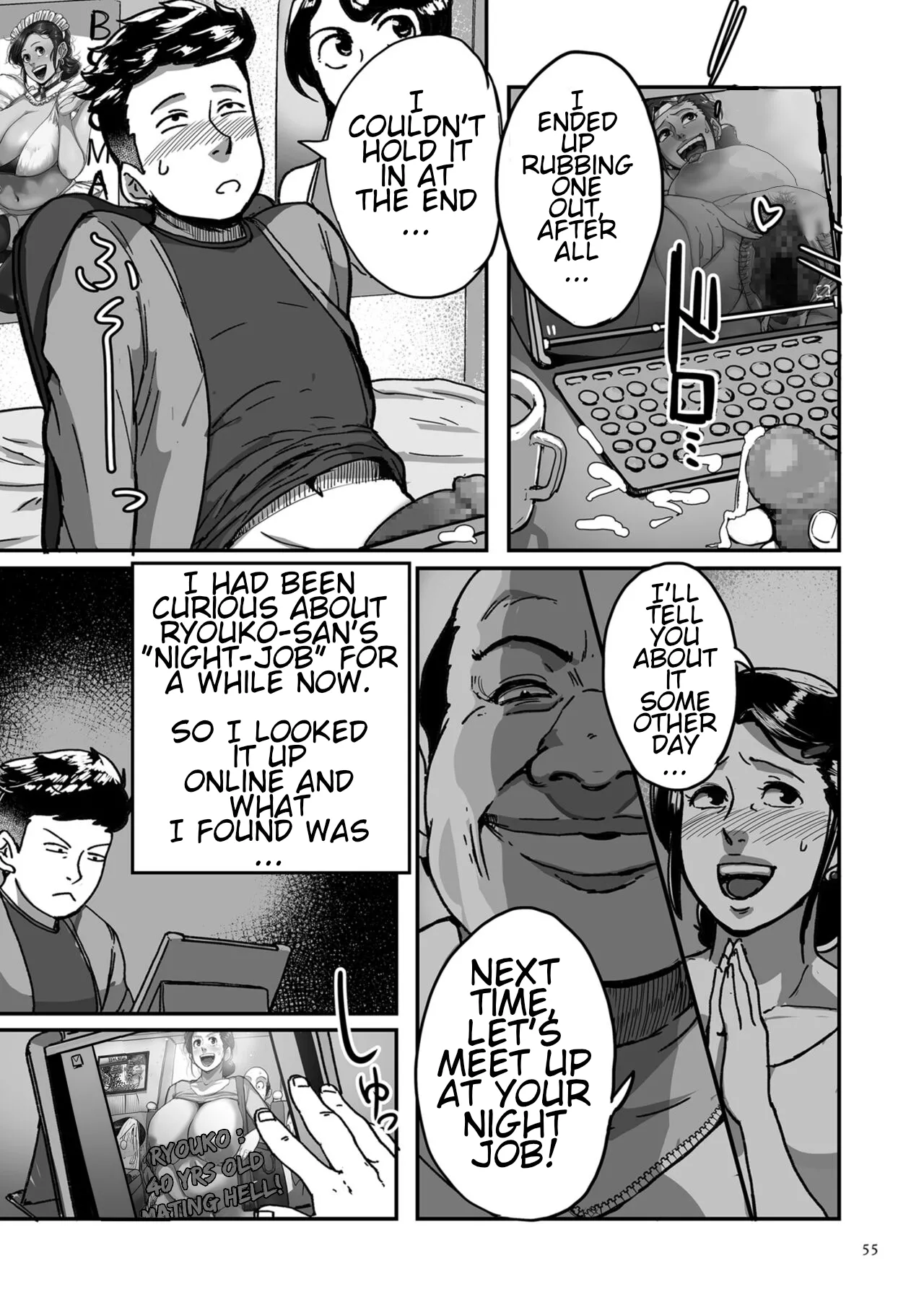 Auntie Ryouko Wants to Have Sex Everyday page 55