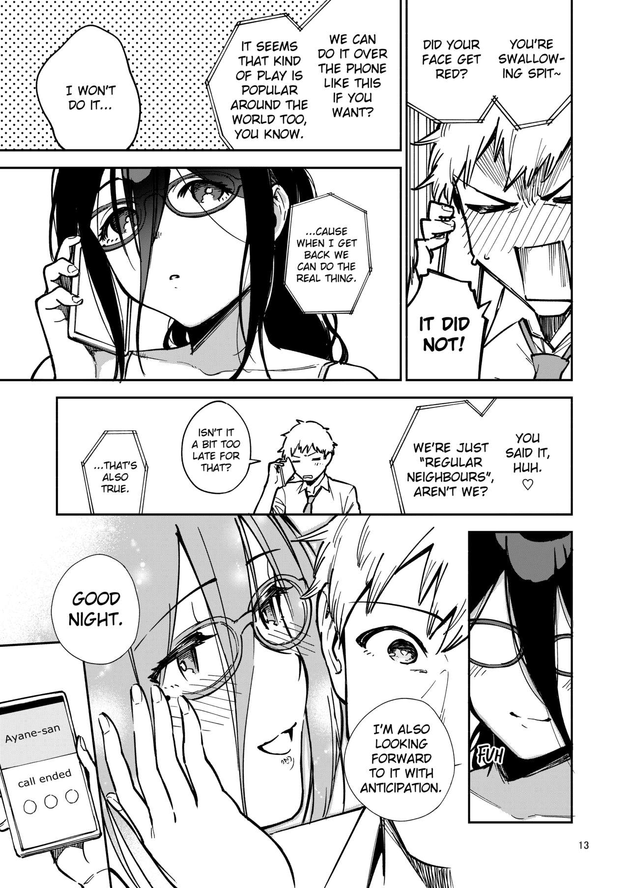 Ayane-san From Next-Door Naughty Selfies and Punishment Sex Volume page 12