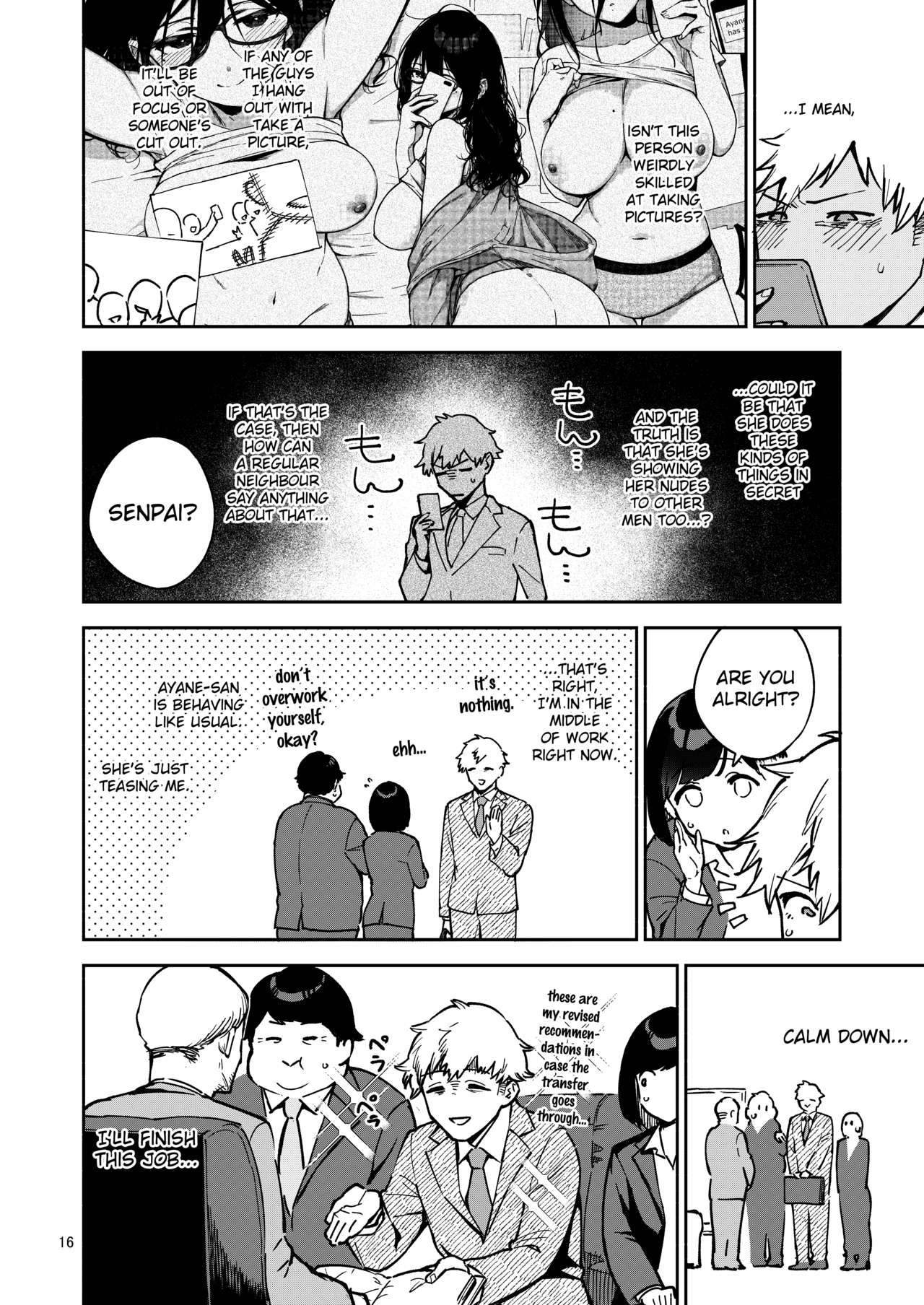 Ayane-san From Next-Door Naughty Selfies and Punishment Sex Volume page 15