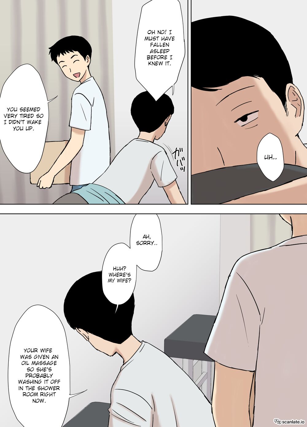Ayano from the Kazemaki's family dirty boner massage edition page 33