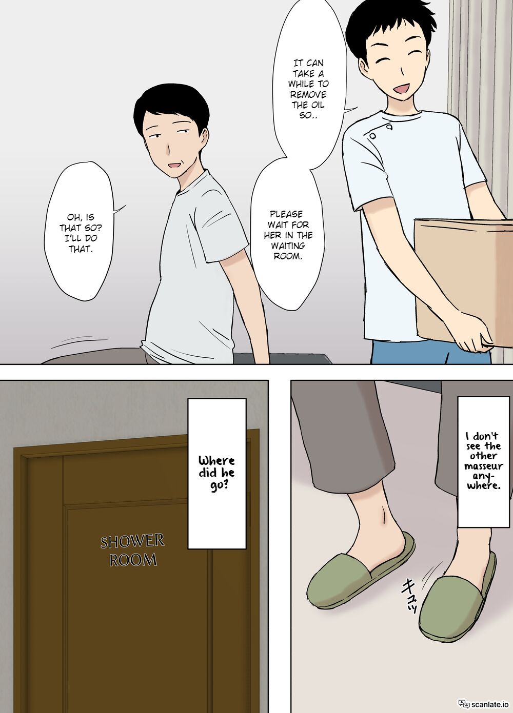 Ayano from the Kazemaki's family dirty boner massage edition page 34